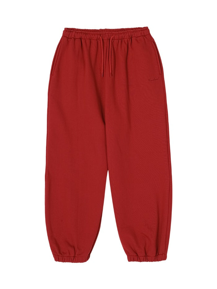 crank-fw-25-embroidered-brushed-jogger-sweatpants-red-red-s