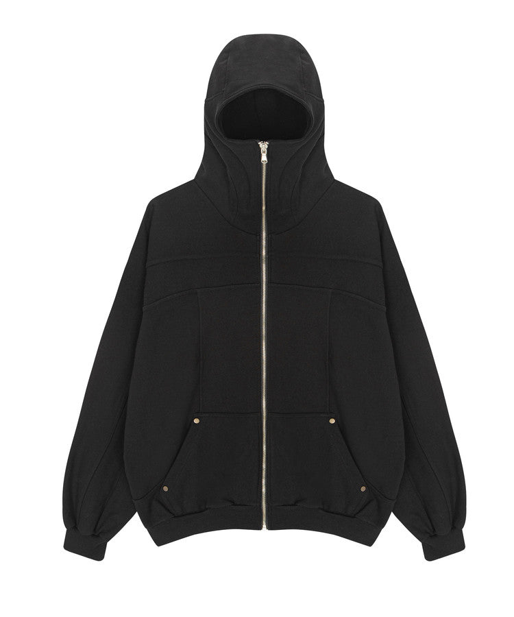 tonsil-fw-26-masked-cut-out-zip-up-hood-t-shirt-black-black-s