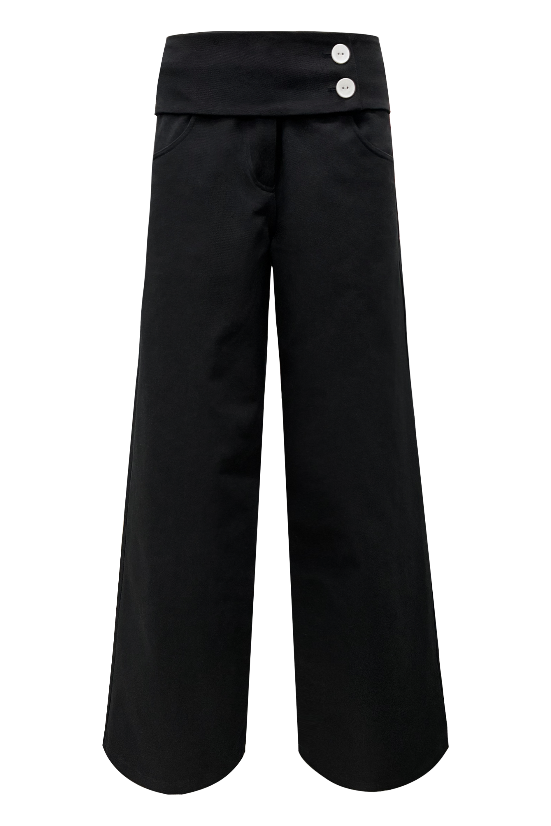 chemehc-fw-25-belted-bow-pocket-wide-pants-black-black-s