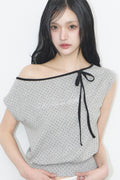 illigo-ss-26-polka-dot-boat-neck-top-gray-gray-s