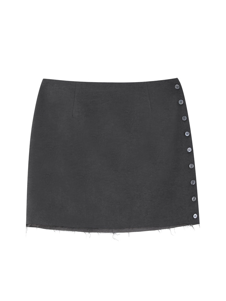 lo-axual-fw-26-raw-slit-skirt-charcoal-charcoal-s