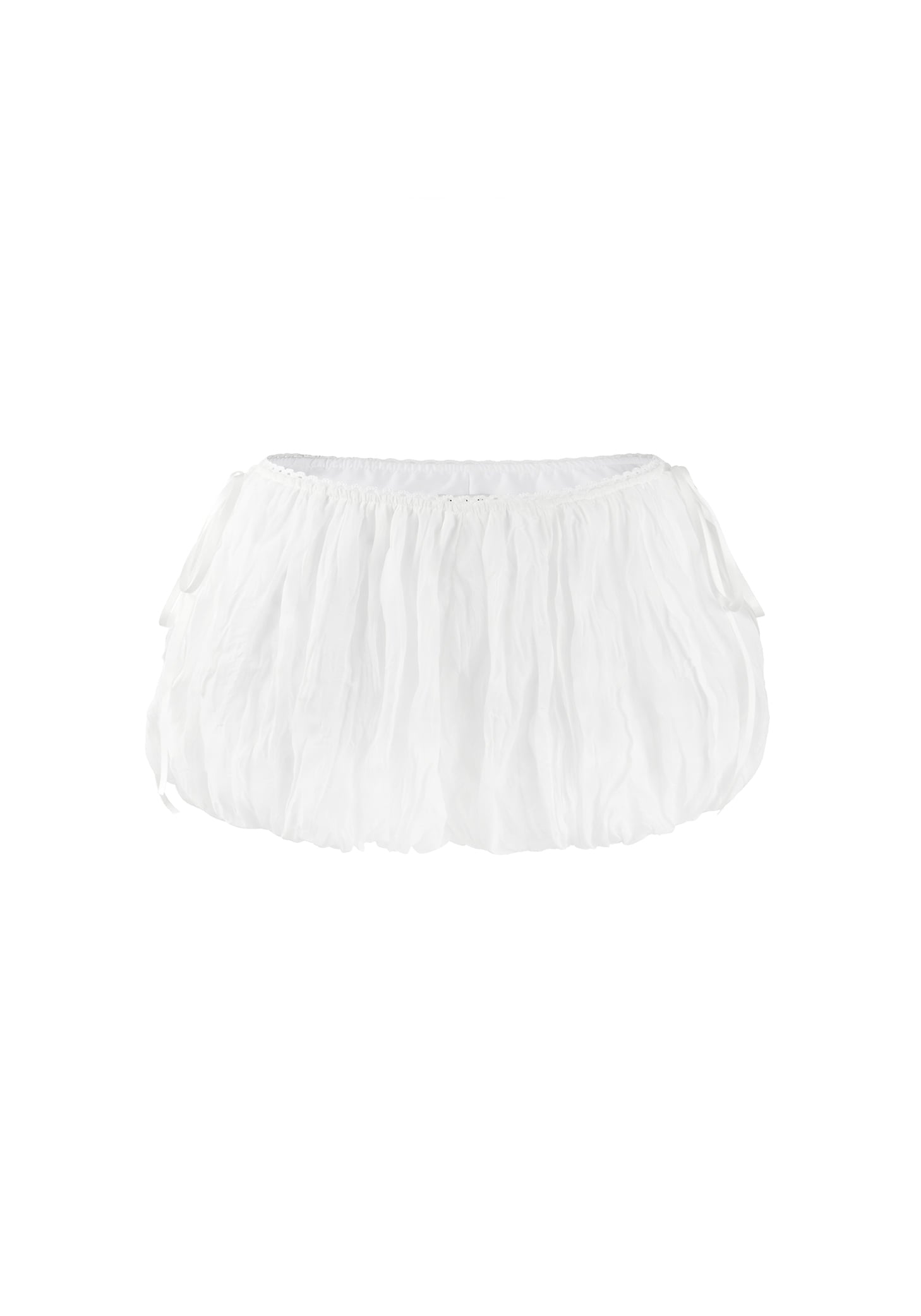 hillda-ss-25-chiffon-balloon-shorts-(white)