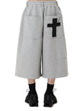 oy-ss-26-cross-patch-sweat-shorts-melange-gray-s