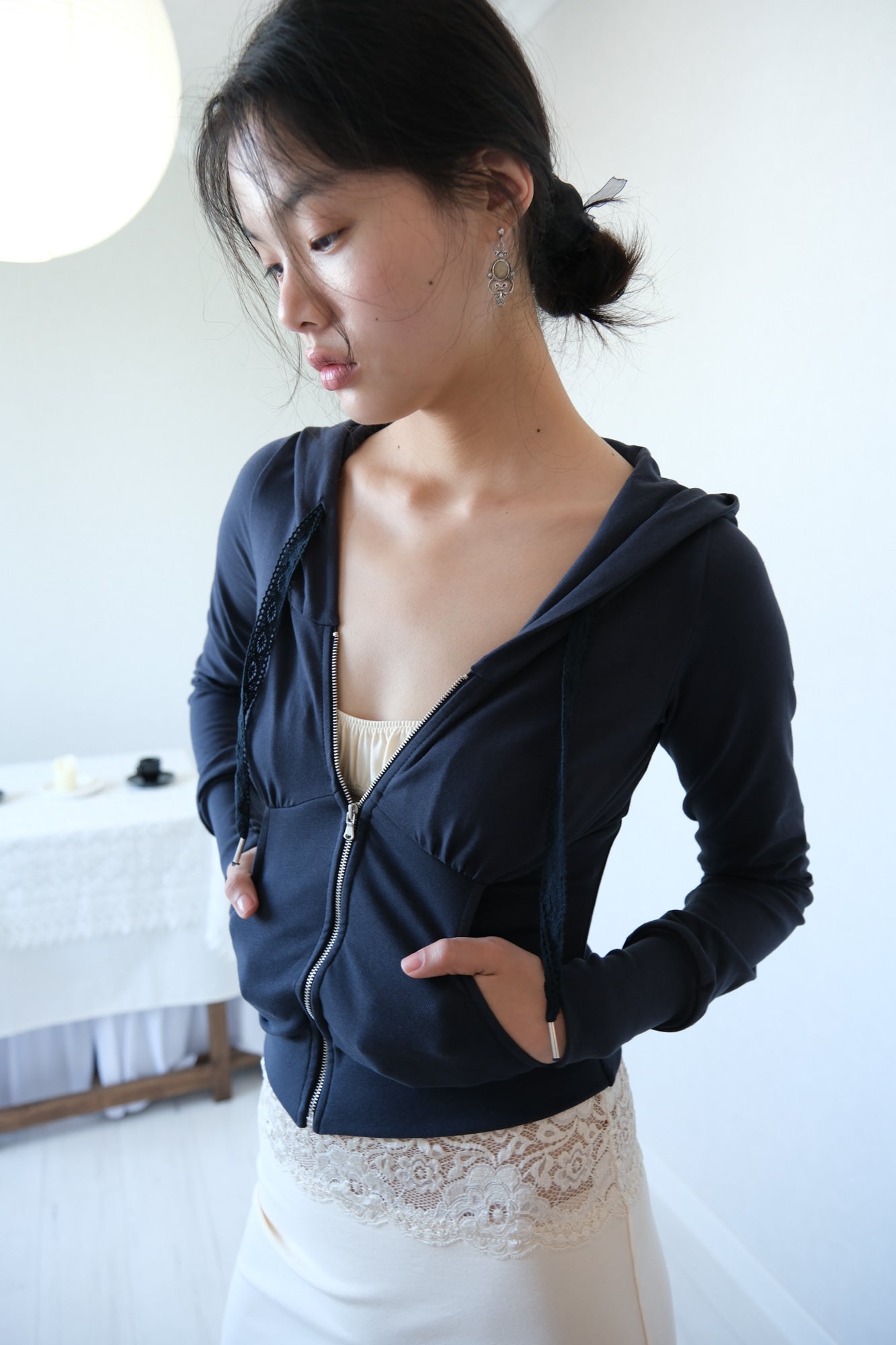 losesleepover-ss-26-briar-zip-hoodie-navy-navy-s