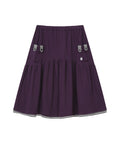 bauf-fw-26-bunny-ear-layered-skirt-purple-charcoal-s