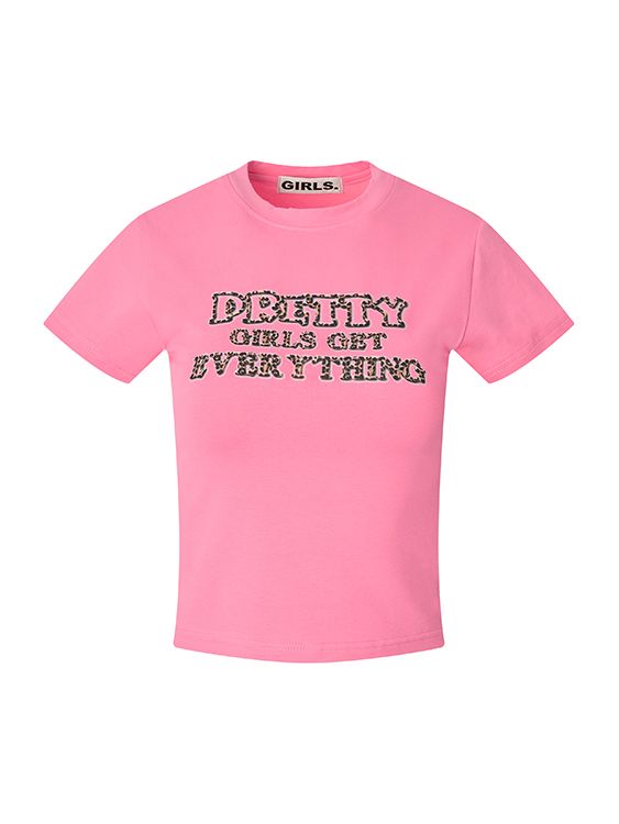 girlsgirls-fw-26-pretty-girls-tee-hot-pink-hot-pink-s