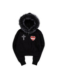 setup-exe-winter-25-fur-trimming-hooded-zip-up-black-black-s