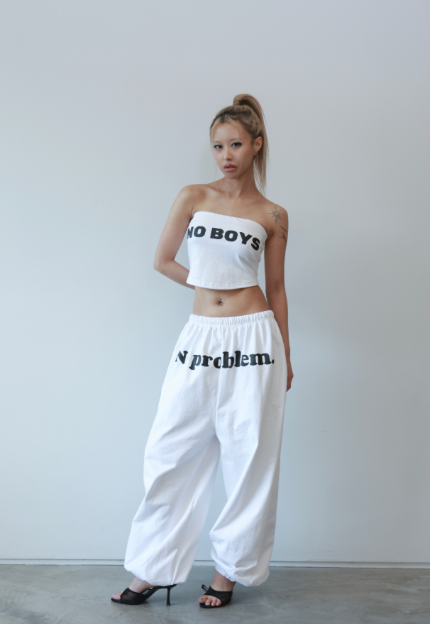 [GIRLSLIKEMEDONTCRY] 011 pants white