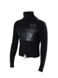 lecyto-fw-26-fabric-mix-neck-zip-up-black-black-s