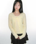 ames-worldwide-ss-26-wrinkled-cardigan-sleeveless-set-up-cream-cream-s
