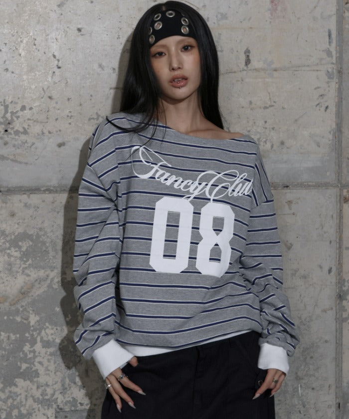 fancy-club-fw-25-stripe-one-shoulder-sweatshirt-gray-f25zb017-gray-s