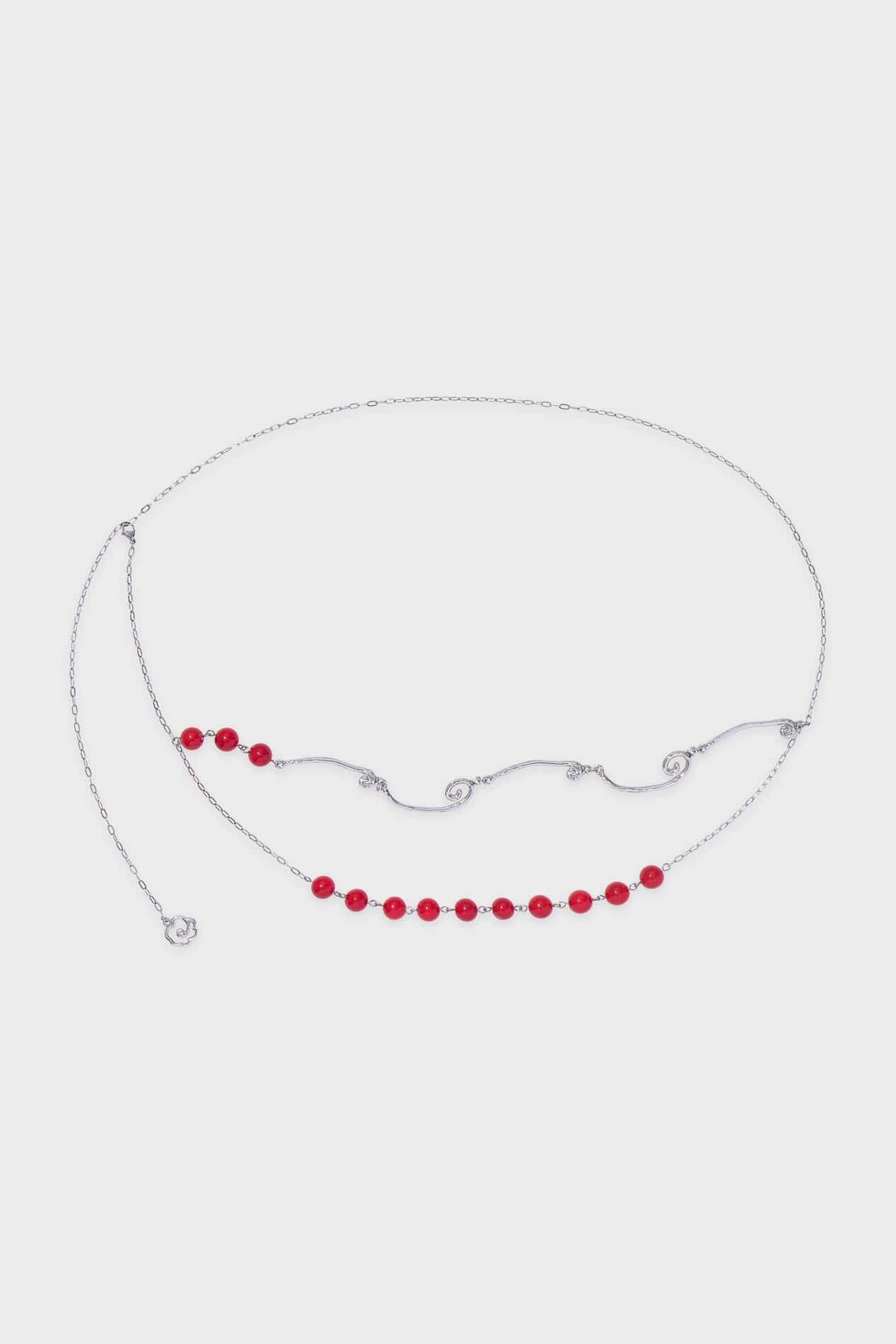 sinoon-ss-26-red-beads-chain-belt-silver-silver-s