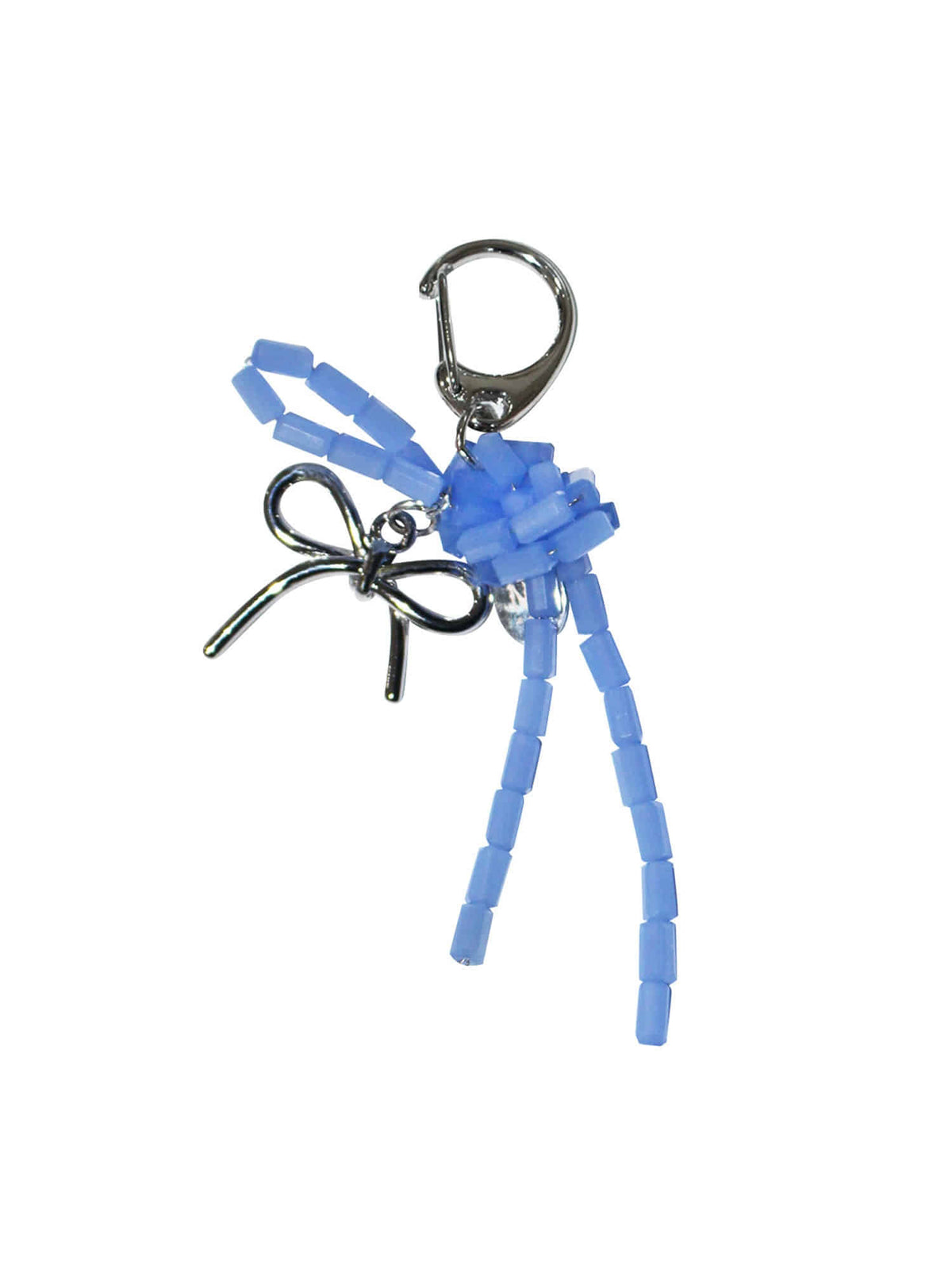 nariobjet-fw-26-loveseal-rod-knotted-keyring-silver-s