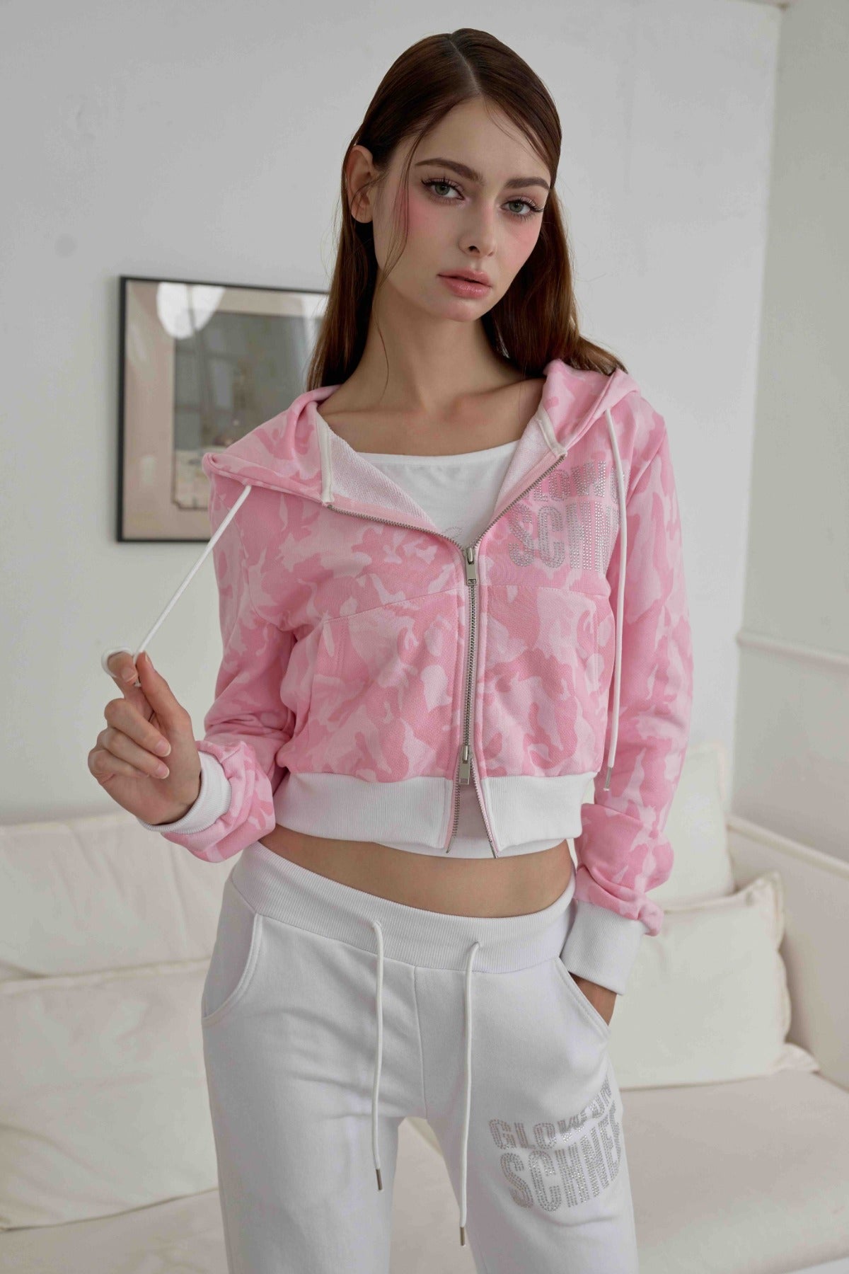 schnee-fw-25-baby-camo-hood-zip-up-pink-bebe-pink-bebe-s