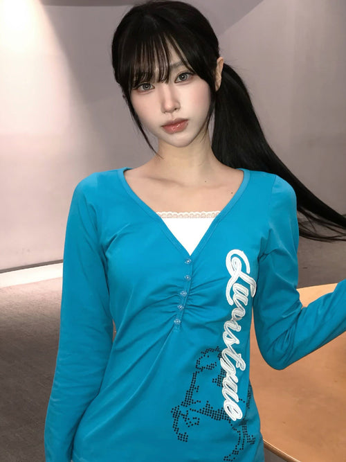luv-is-true-ss-26-el-horse-slim-fit-tee-blue-blue-s