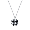 wandering-youth-ss-26-checkerboard-clover-necklace-silver-s