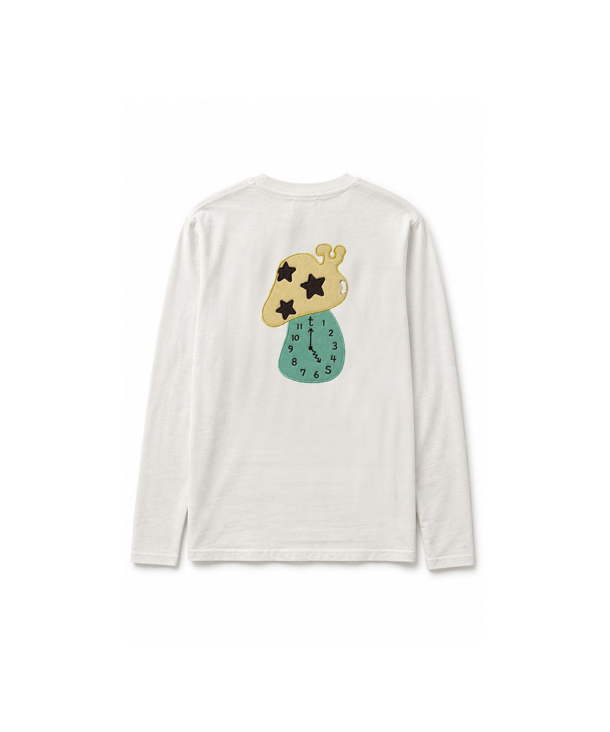 tansanmagnesium-fw-26-mushroom-clock-applique-long-sleeve-white-white-s