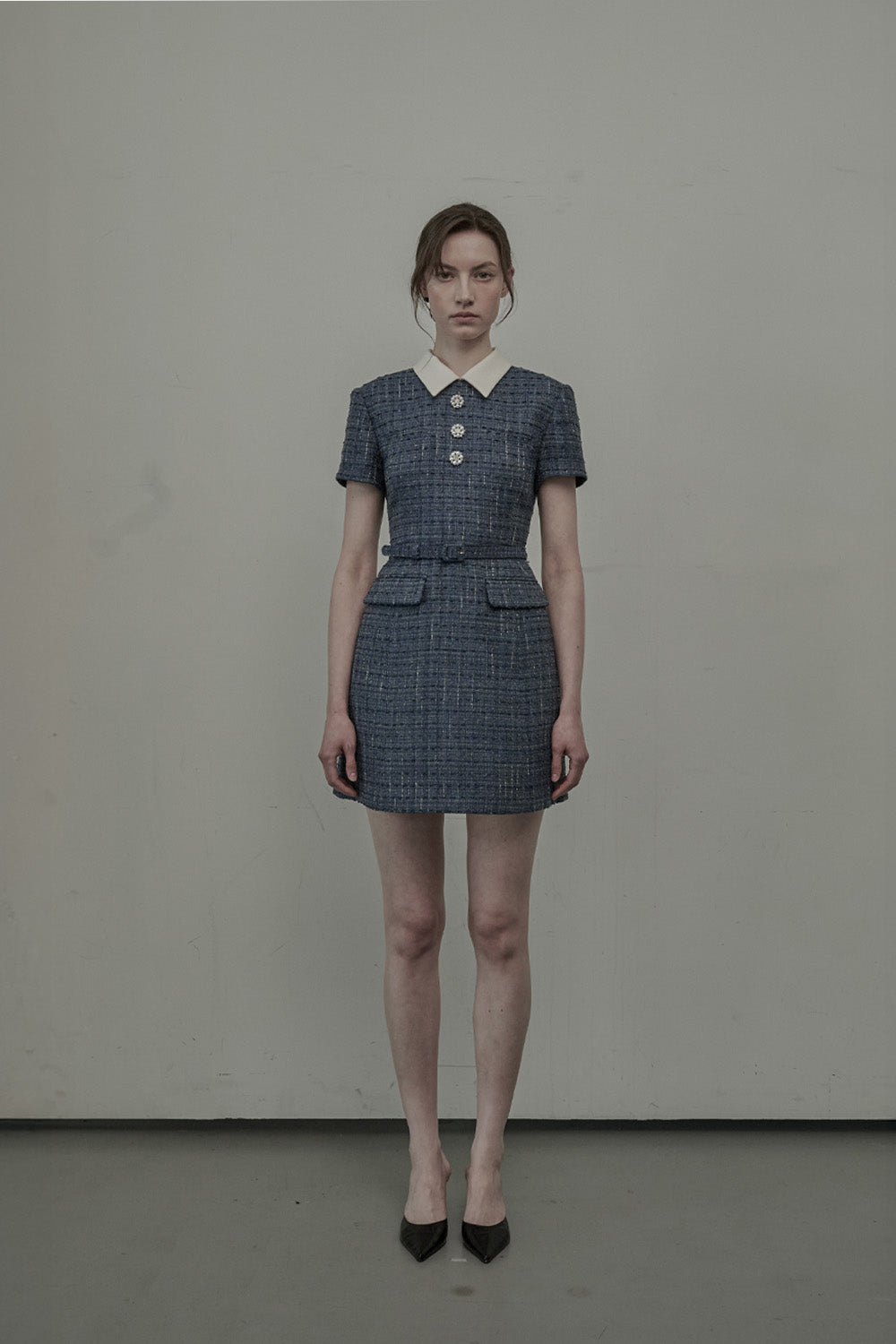 mausoleum-ss-25-tweed-collared-dressdenim