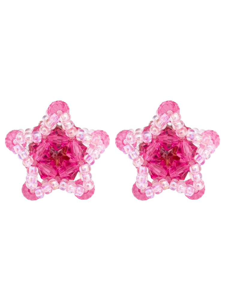 swingset-fw-26-star-beads-earrings-pink-pink-s