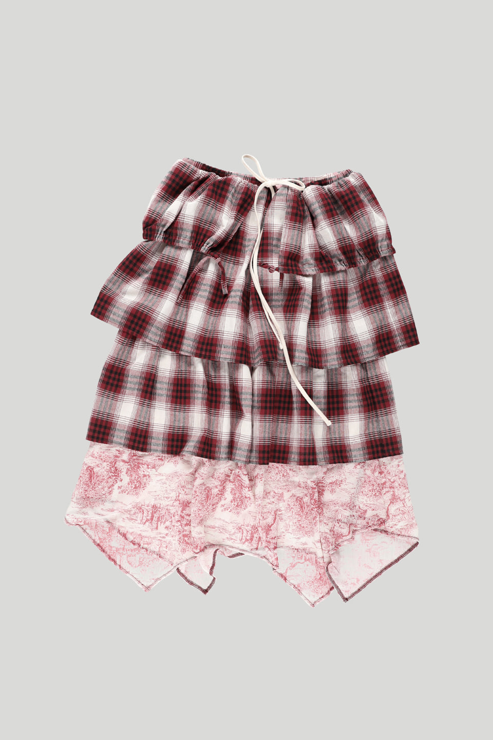 still-lethardy-ss-26-check-tiered-skirt-ckeck-s
