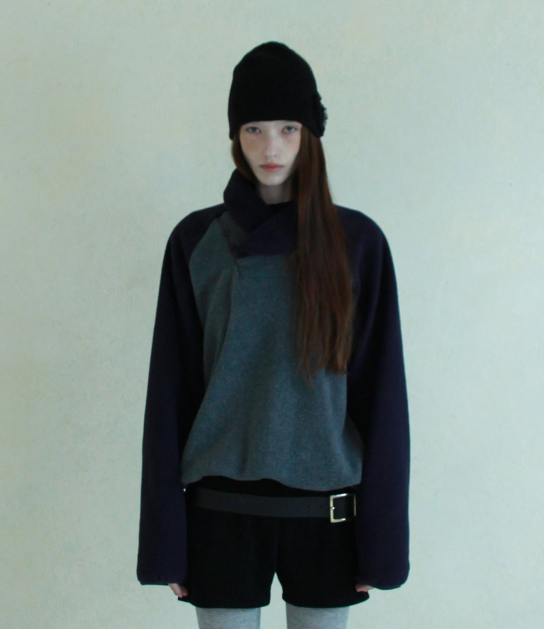 hagamos-fw-26-raglan-shawl-collar-fleece-navy-navy-s