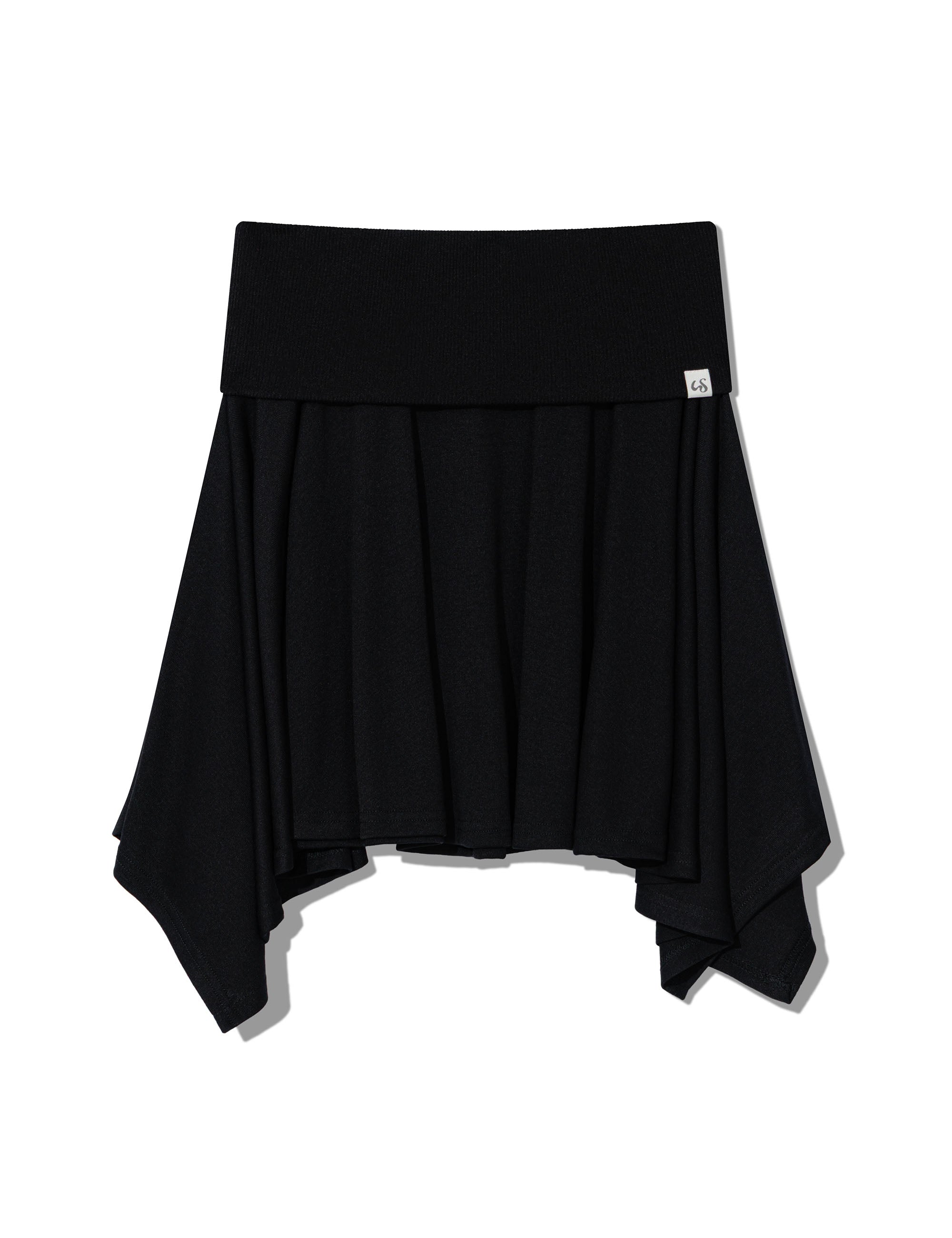 uglyshadow-ss-26-soft-contrast-flare-skirt-black-black-s