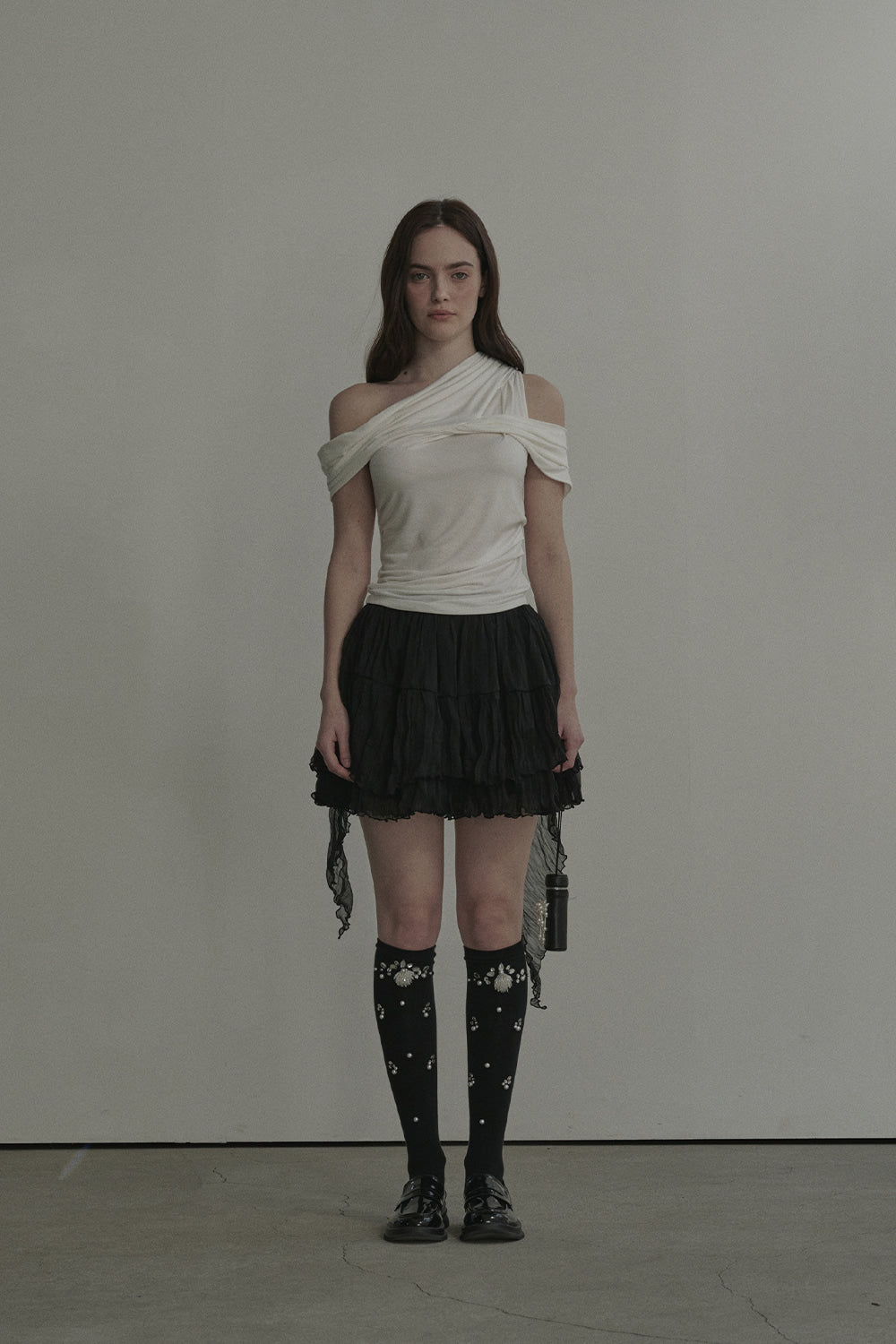 mausoleum-ss-25-opal-unbalanced-sheer-skirtblack