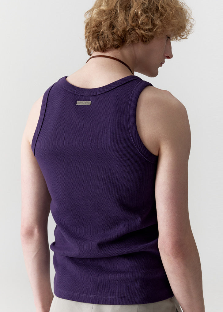esc-studio-ss-26-esc-snug-ribbed-tank-top-purple-purple-s