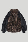 still-lethardy-fw-26-oversized-crinkled-velvet-bomber-brown-s