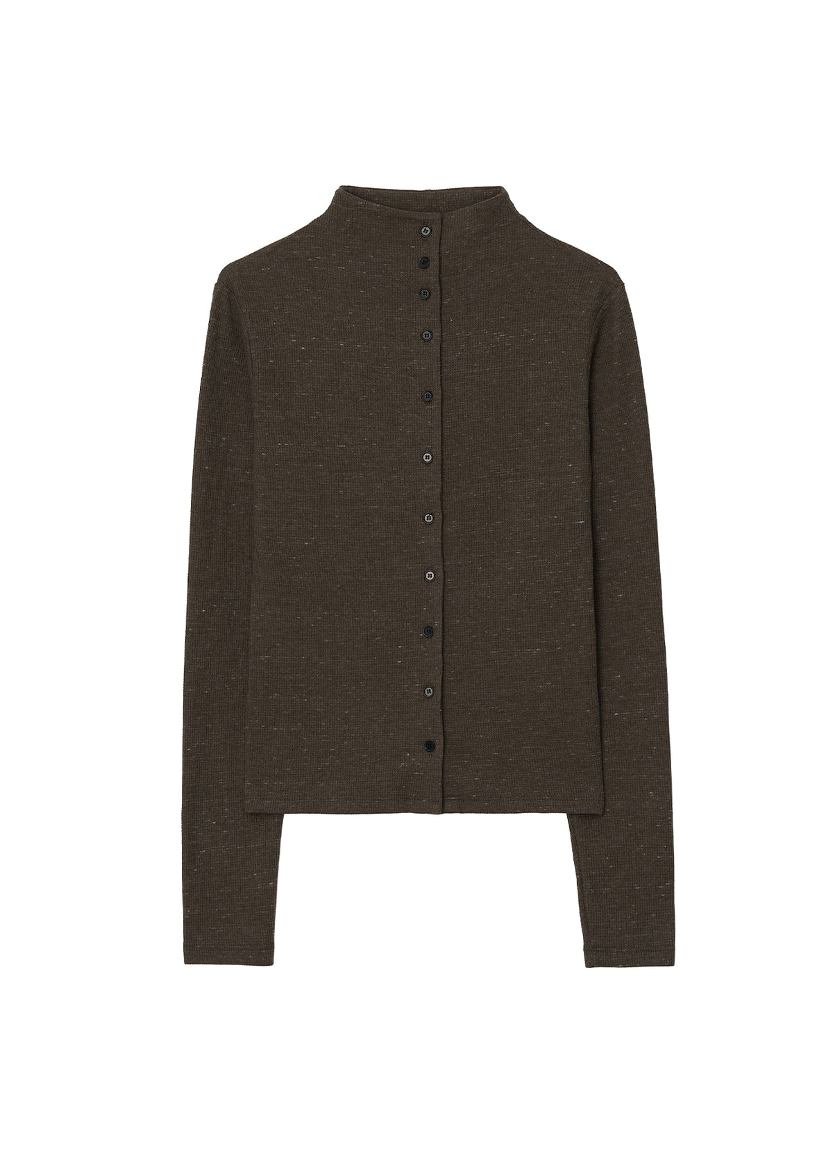yahn-sisi-fw-26-soft-waffle-high-neck-cardigan-brown-brown-s