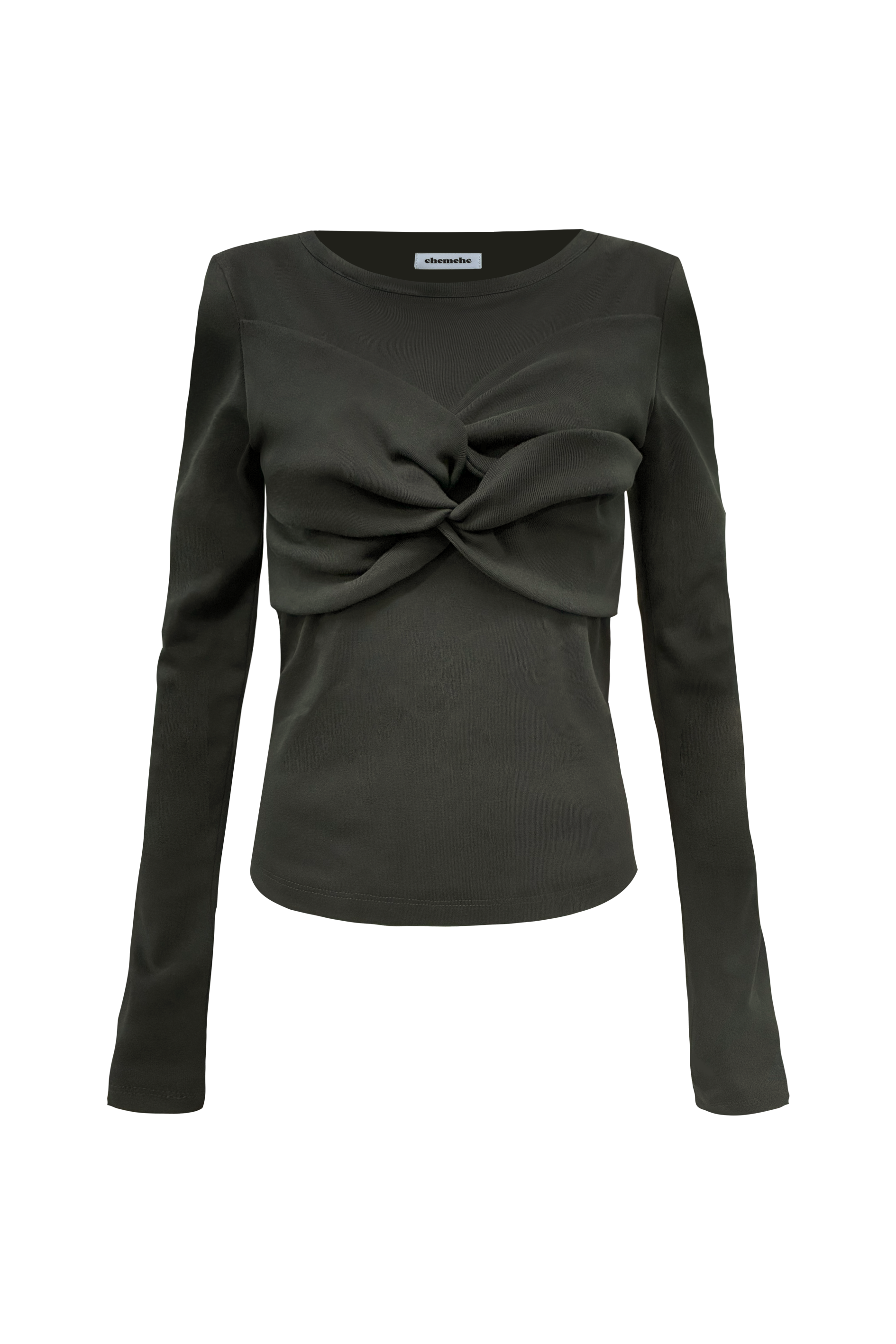 chemehc-fw-25-knot-long-sleeve-tee-charcoal-charcoal-s