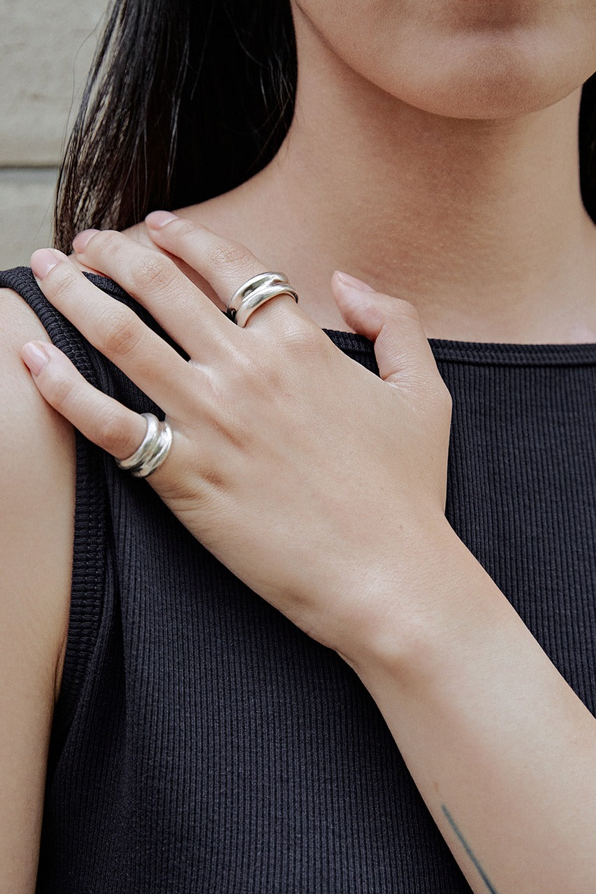 lehaul-fw-25-bold-double-ring-silver925-silver-o