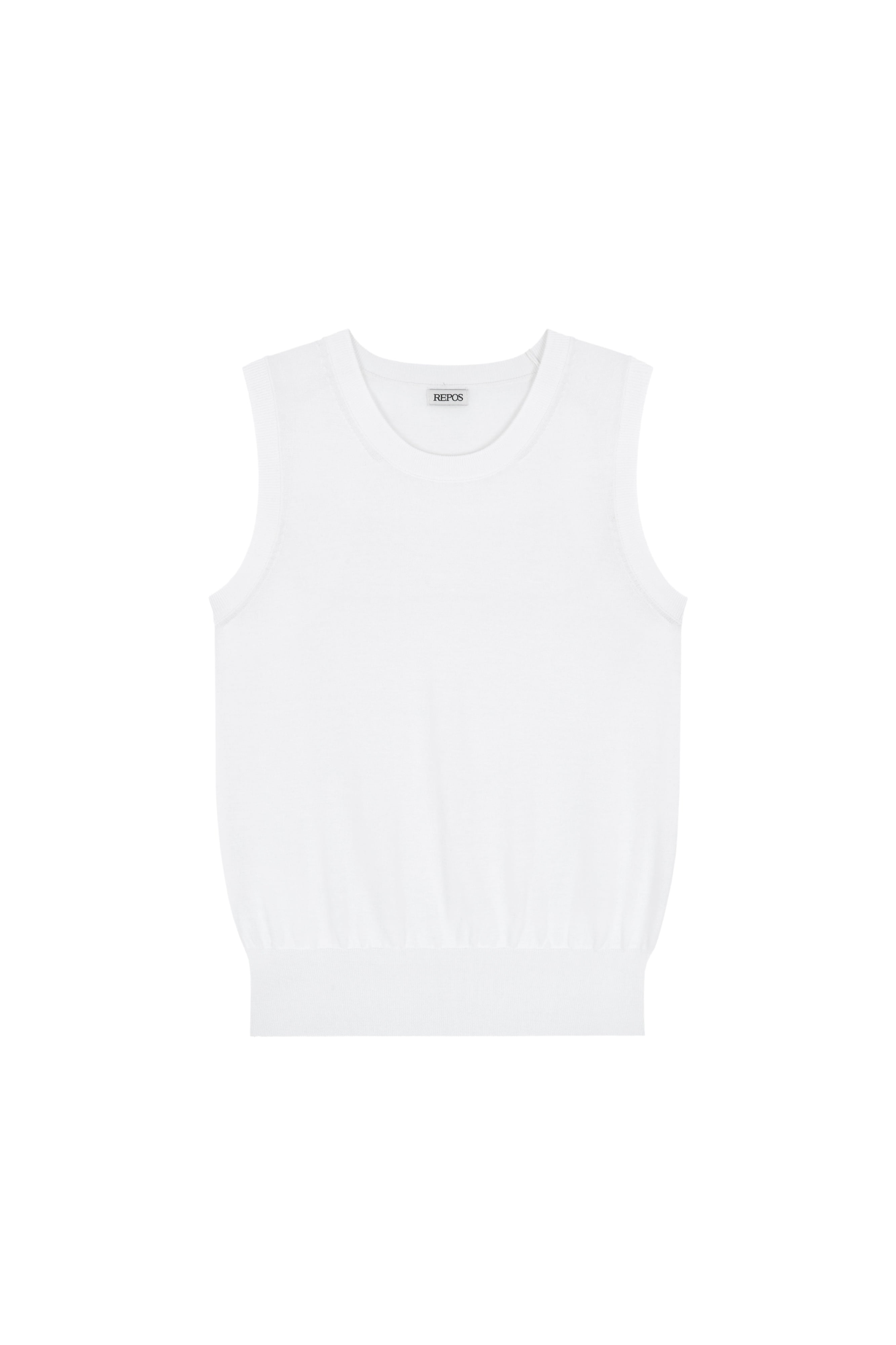 repos-fw-26-airy-cotton-blend-sleeveless-top-white-white-white-s