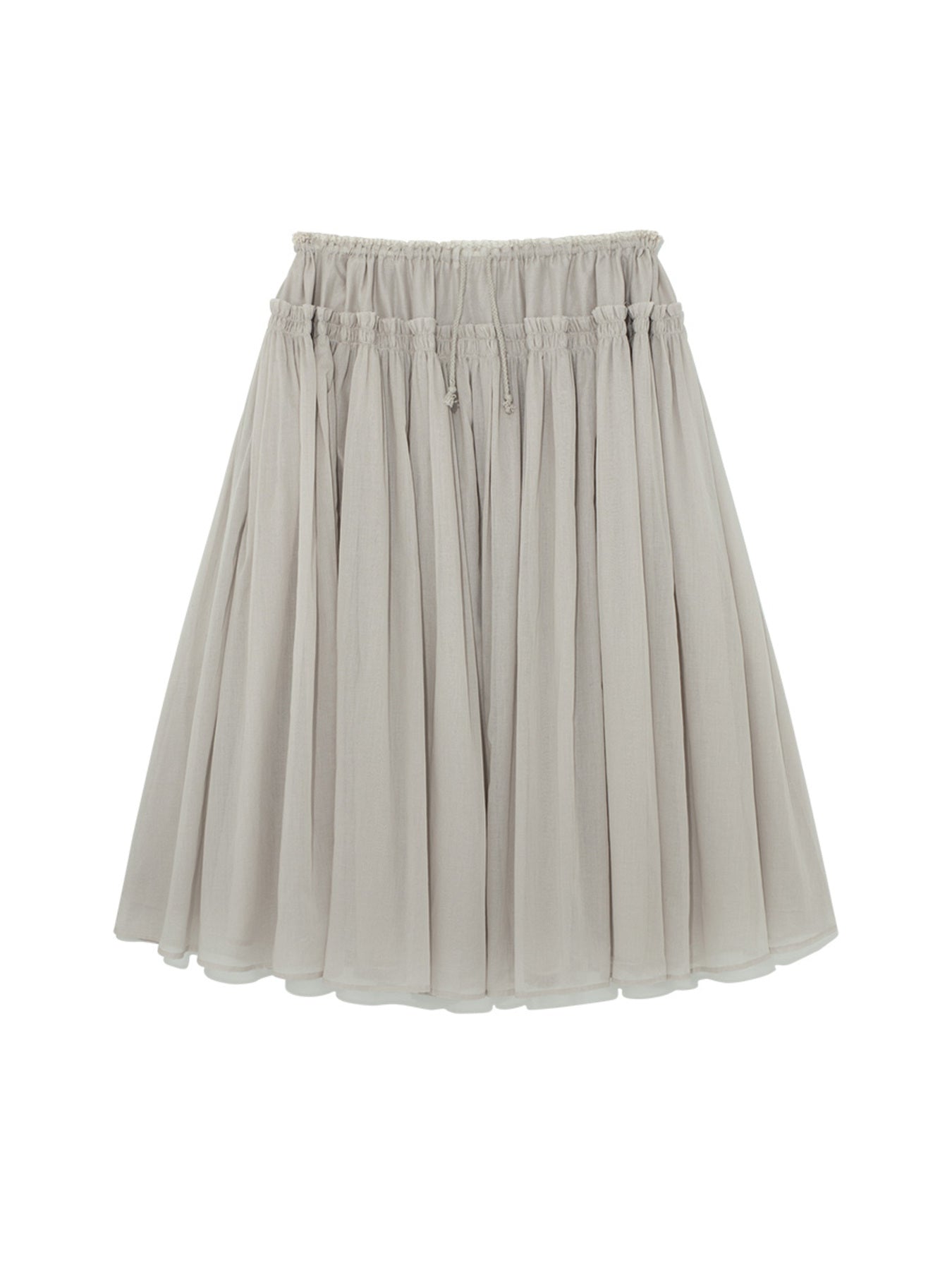 glowny-ss-26-lace-string-gathered-long-skirt-gray-gray-s