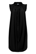 chemehc-fw-26-shirred-blouse-dress-black-black-s