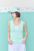 shakiri-ss-26-kiri-skull-sleeveless-top-mint-mint-s