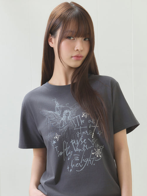 luv-is-true-ss-26-el-angelic-graphic-tee-charcoal-charcoal-s