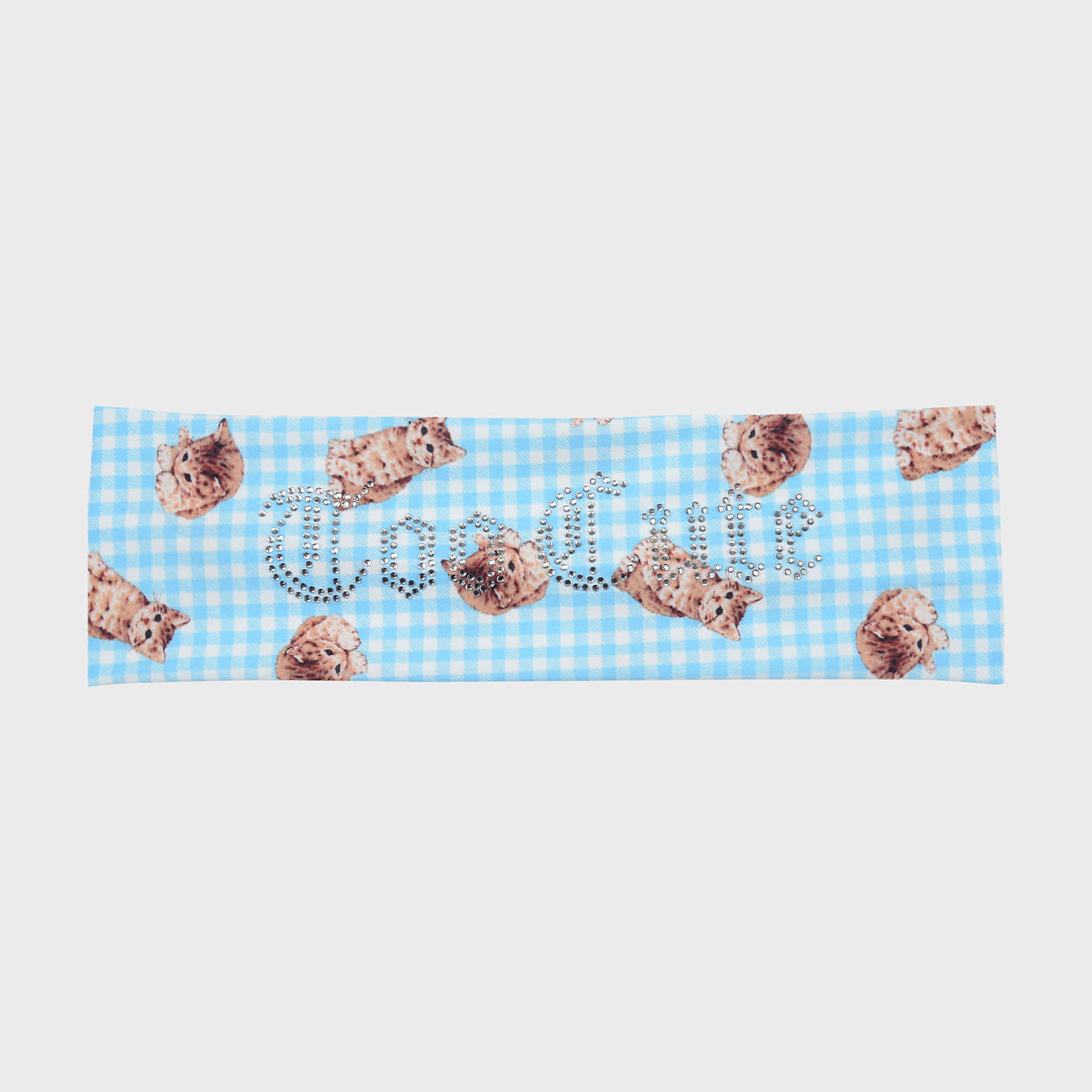 eireve-ss-26-kitten-check-headband-blue-blue-s