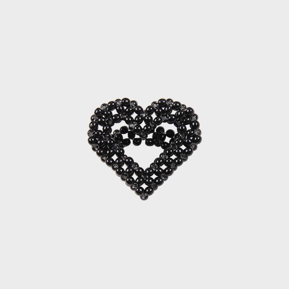 eireve-seasonless-beaded-arcrylic-heart-ring-gold