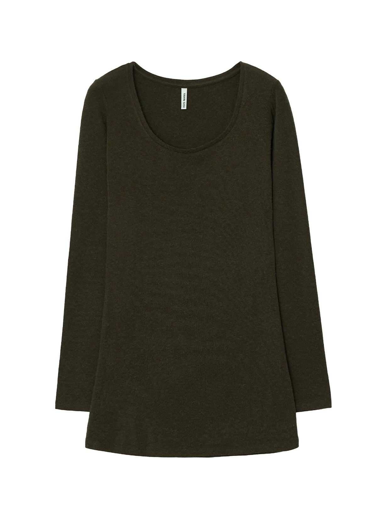 yahn-sisi-fw-26-whisper-wool-dress-khaki-khaki-s