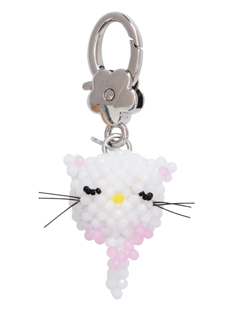 swingset-ss-26-baby-cat-beads-key-ring-white-s