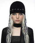 dilettantisme-ss-26-hand-braid-stud-beanie-bk-bk-s