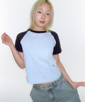 ames-worldwide-ss-26-twinkle-raglan-crop-tee-blue-blue-s