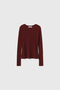 anedit-fw-26-wool-layered-sleeve-tshirt-burgundy-red-s