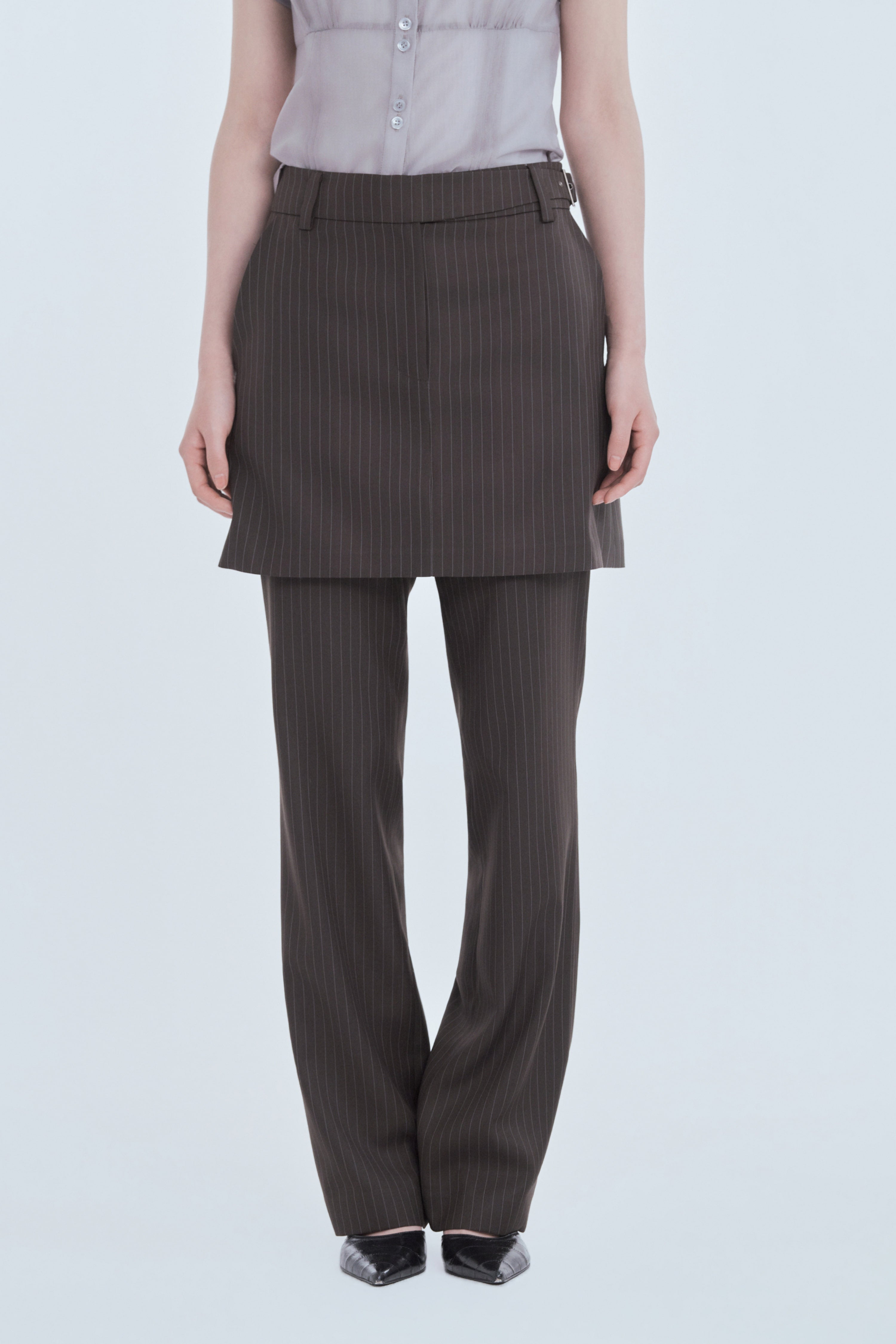 mausoleum-fw-26-mila-waist-a-line-skirt-brown-brown-s