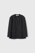anedit-fw-26-wool-vneck-collarless-jacket-charcoal-charcoal-s