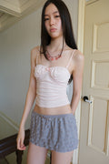 losesleepover-fw-26-cake-mini-skort-gray-gray-s