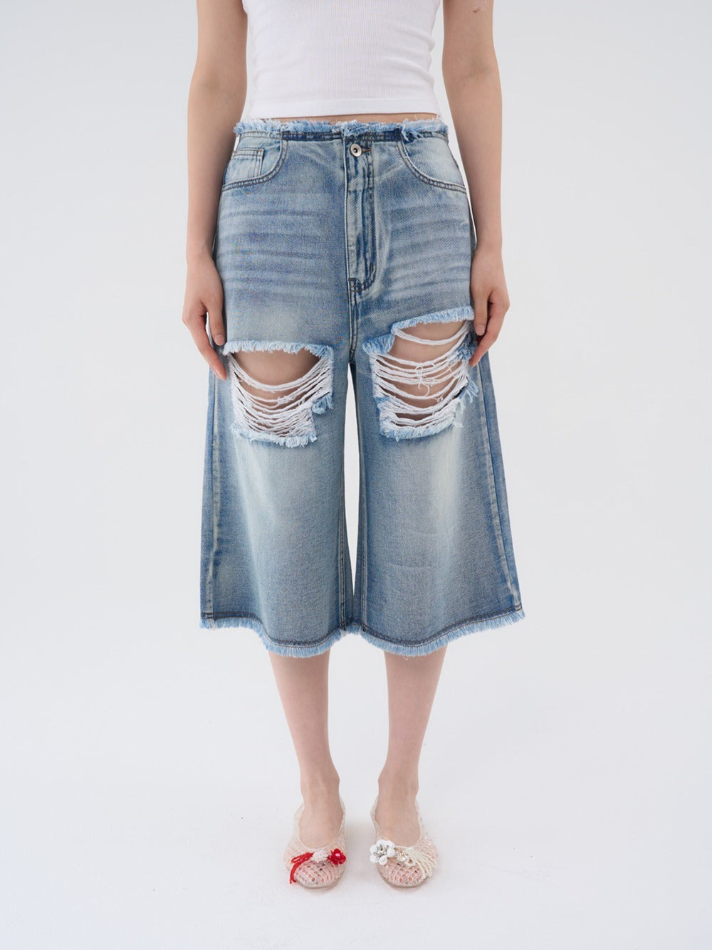 call-out-new-year-fw-25-destroyed-button-tap-denim-pants-denim-s