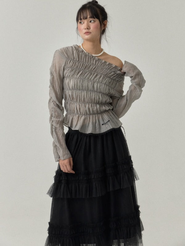 sorry-too-much-love-ss-26-shirred-crinkle-elastic-drape-blouse-gray-gray-s