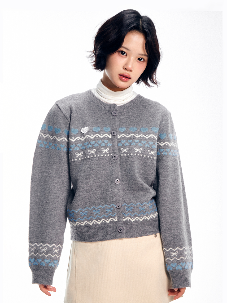 adorebelle-ss-26-wappen-heart-pattern-cardigan-charcoal-charcoal-s